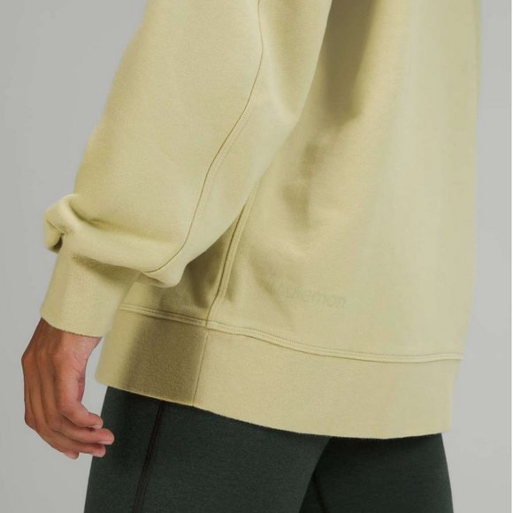 Lululemon Perfectly Oversized Crew Dew Green - Picture 5 of 5